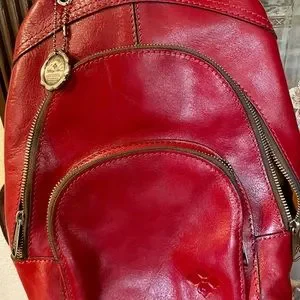 Patricia Nash Vintage Red Leather Backpack | Bags | Patricia  display picture 2